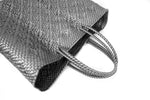 ROMBO SILVER medium mercado bag